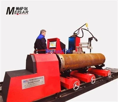 Machine de découpe et de chanfreinage de tuyaux CNC