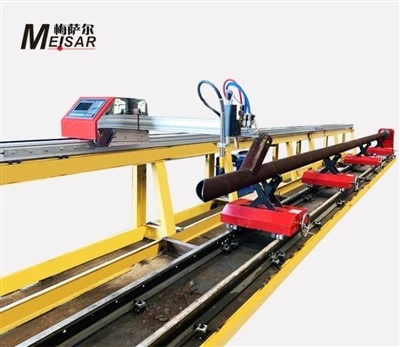 Machine de découpe et de chanfreinage d'extrémité de tuyau CNC