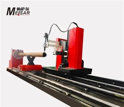 Machine de découpe et de chanfreinage de tuyaux CNC