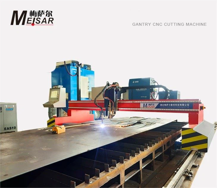Machine de coupe de cnc en acier inoxydable